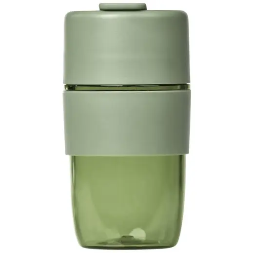 Kooshty Verso Plastic Coffee Tumbler Sage Front